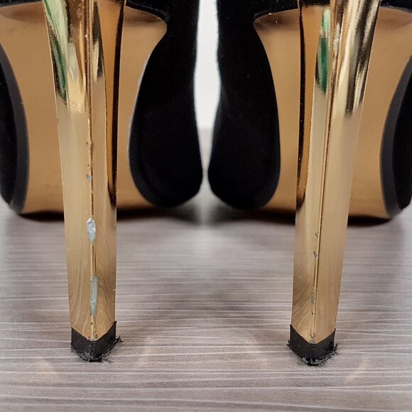 Ted Baker London 'Peetch' Black Suede Pointy Toe Pump Womens Size 8.5 / 39 - Picture 6 of 9